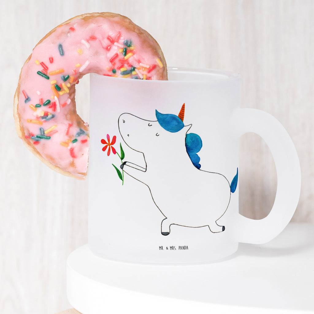 Teetasse Einhorn Blume Teetasse, Teeglas, Teebecher, Tasse mit Henkel, Tasse, Glas Teetasse, Teetasse aus Glas, Einhorn, Einhörner, Einhorn Deko, Pegasus, Unicorn, Liebe, Liebesbeweis, Antrag, Heiratsantrag, Verlobung, Ehepaar, Pärchen, Partner, Freund, Freundin, Ehe, heiraten