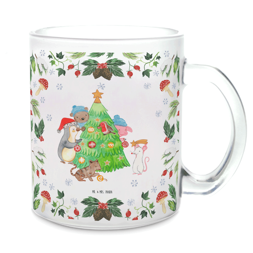 Teetasse Weihnachtsbaum schmücken Teetasse, Teeglas, Teebecher, Tasse mit Henkel, Tasse, Glas Teetasse, Teetasse aus Glas, Winter, Weihnachten, Weihnachtsdeko, Nikolaus, Advent, Heiligabend, Wintermotiv