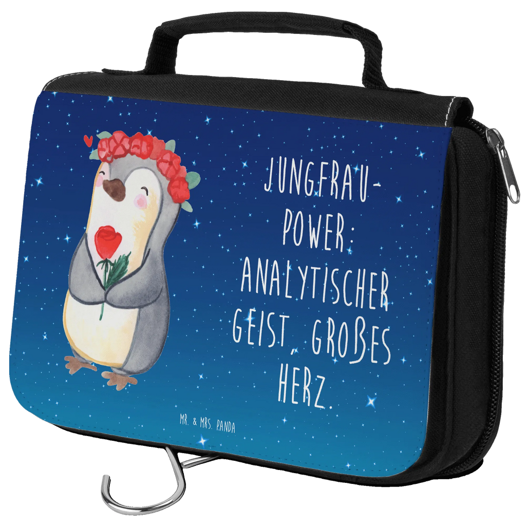 Kulturbeutel Jungfrau Astrologie Kulturbeutel, Zum Aufhängen, Waschtasche, Kosmetiktasche, Damen, Herren, Aufbewahrungstasche, Schminktasche, Kosmetikbeutel, Organizer, Kulturtasche, Schminkutensil, Tierkreiszeichen, Sternzeichen, Horoskop, Astrologie, Aszendent, Jungfrau, Geschenke Jungfrau, Geburtstagsgeschenk, Geschenke für Frauen