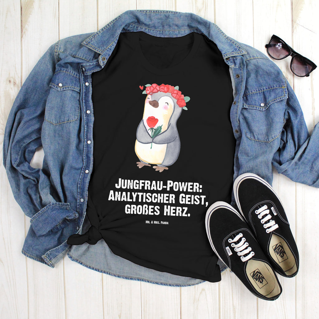 T-Shirt Standard Jungfrau Astrologie T-Shirt, Shirt, Tshirt, Lustiges T-Shirt, T-Shirt mit Spruch, Party, Junggesellenabschied, Jubiläum, Geburstag, Herrn, Damen, Männer, Frauen, Schlafshirt, Nachthemd, Sprüche, Tierkreiszeichen, Sternzeichen, Horoskop, Astrologie, Aszendent, Jungfrau, Geschenke Jungfrau, Geburtstagsgeschenk, Geschenke für Frauen