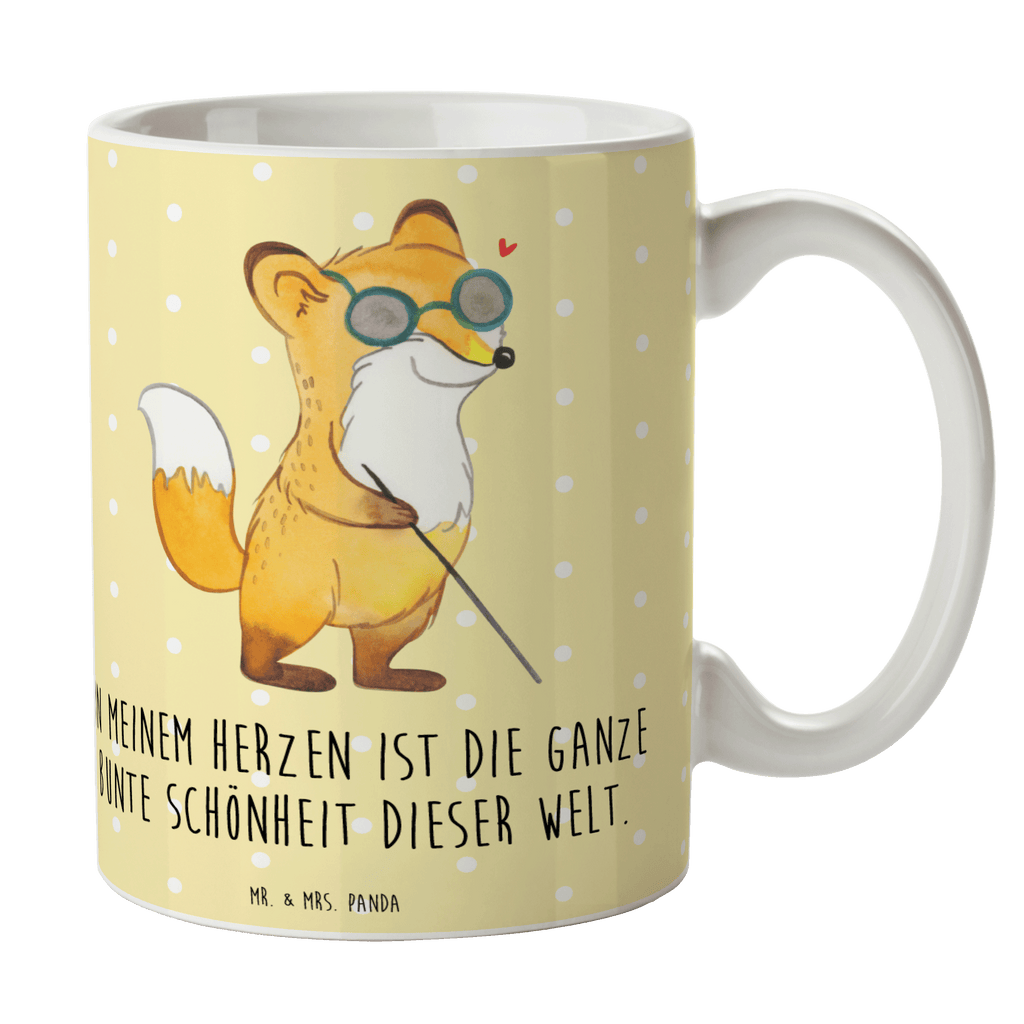 Tasse Fuchs Blindheit Tasse, Kaffeetasse, Teetasse, Becher, Kaffeebecher, Teebecher, Keramiktasse, Porzellantasse, Büro Tasse, Geschenk Tasse, Tasse Sprüche, Tasse Motive, Kaffeetassen, Tasse bedrucken, Designer Tasse, Cappuccino Tassen, Schöne Teetassen, Fuchs, Blindheit, Erblindung