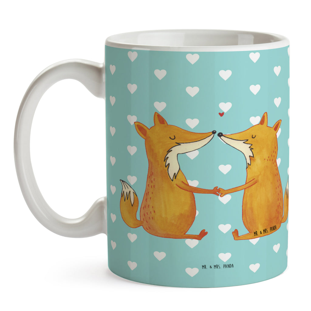 Tasse Füchse Liebe Tasse, Kaffeetasse, Teetasse, Becher, Kaffeebecher, Teebecher, Keramiktasse, Porzellantasse, Büro Tasse, Geschenk Tasse, Tasse Sprüche, Tasse Motive, Kaffeetassen, Tasse bedrucken, Designer Tasse, Cappuccino Tassen, Schöne Teetassen, Fuchs, Füchse, Fox, Liebe, Liebespaar, Paar, Partner, Freundin, Freund, Ehe, Verlobte, Ehemann, Ehefrau, Liebesbeweis