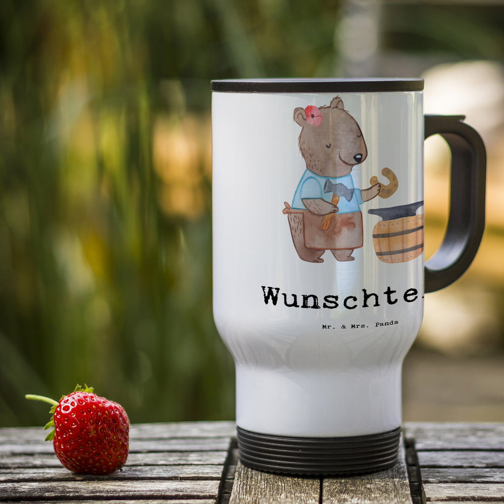 Personalisierter Thermobecher Schmiedin mit Herz Personalisierter Thermobecher, Personalisierter To Go Becher, Personalisierte Thermotasse, Personalisierter Kaffeebecher, Personalisierter Isolierbecher, Thermobecher personalisieren, Thermobecher mit Namen, Thermobecher selbst gestalten, Wunschname, Spülmaschinenfest, Bedrucken, Isolierbecher mit Namen, Isolierbecher selbst gestalten, Thermotasse personalisieren, Thermotasse mit Namen, Beruf, Ausbildung, Jubiläum, Abschied, Rente, Kollege, Kollegin, Geschenk, Schenken, Arbeitskollege, Mitarbeiter, Firma, Danke, Dankeschön