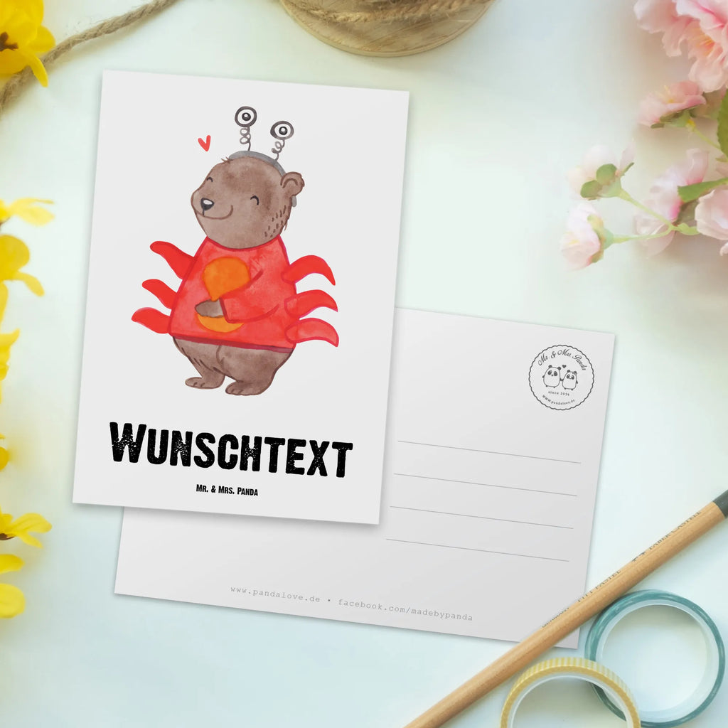 Personalisierte Postkarte Krebs Astrologie Postkarte mit Namen, Postkarte bedrucken, Postkarte mit Wunschtext, Postkarte personalisierbar, Geschenkkarte mit Namen, Grußkarte mit Namen, Karte mit Namen, Einladung mit Namen, Ansichtskarte mit Namen, Geschenkkarte mit Wunschtext, Grußkarte mit Wunschtext, Karte mit Wunschtext, Einladung mit Wunschtext, Ansichtskarte mit Wunschtext, Tierkreiszeichen, Sternzeichen, Horoskop, Astrologie, Aszendent, Krebs, Geburtstagsgeschenk, Geschenk