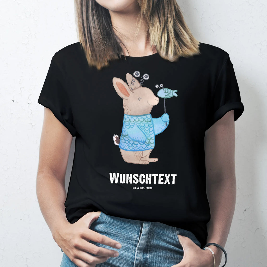 Personalisiertes T-Shirt Fische Astrologie T-Shirt Personalisiert, T-Shirt mit Namen, T-Shirt mit Aufruck, Männer, Frauen, Tierkreiszeichen, Sternzeichen, Horoskop, Astrologie, Aszendent, Fischer, Geburtstagsgeschenk, Geschenkidee zum Geburtstag