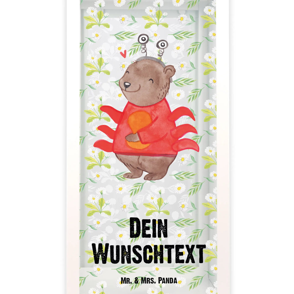 Personalisierte Deko Laterne Krebs Astrologie Gartenlampe, Gartenleuchte, Gartendekoration, Gartenlicht, Laterne kleine Laternen, XXL Laternen, Laterne groß, Tierkreiszeichen, Sternzeichen, Horoskop, Astrologie, Aszendent, Krebs, Geburtstagsgeschenk, Geschenk