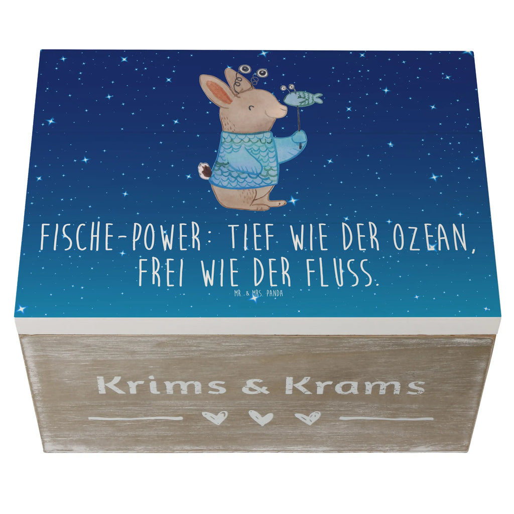 Holzkiste Fische Astrologie Holzkiste, Kiste, Schatzkiste, Truhe, Schatulle, XXL, Erinnerungsbox, Erinnerungskiste, Dekokiste, Aufbewahrungsbox, Geschenkbox, Geschenkdose, Tierkreiszeichen, Sternzeichen, Horoskop, Astrologie, Aszendent, Fischer, Geburtstagsgeschenk, Geschenkidee zum Geburtstag