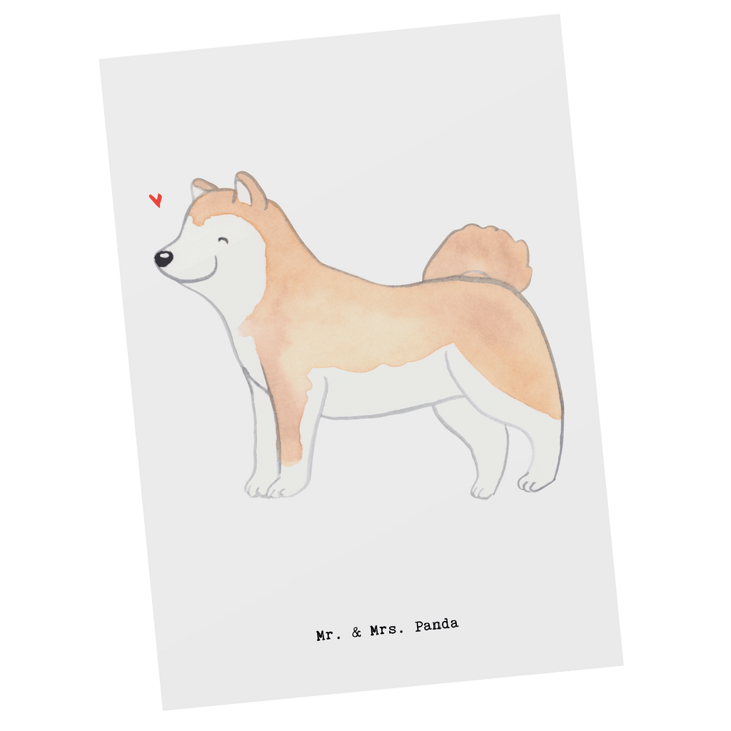 Postkarte Akita Inu Lebensretter Postkarte, Karte, Geschenkkarte, Grußkarte, Einladung, Ansichtskarte, Geburtstagskarte, Einladungskarte, Dankeskarte, Ansichtskarten, Einladung Geburtstag, Einladungskarten Geburtstag, Hund, Hunderasse, Rassehund, Hundebesitzer, Geschenk, Tierfreund, Schenken, Welpe