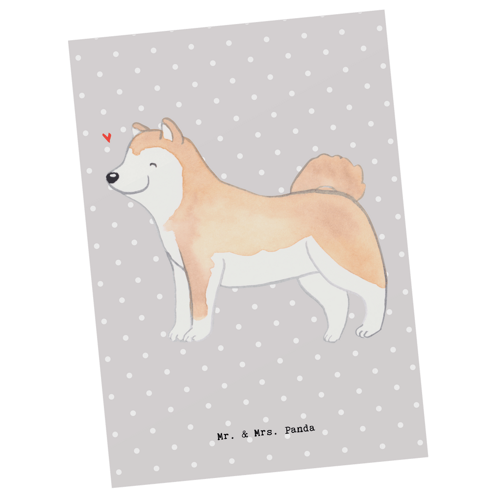 Postkarte Akita Inu Lebensretter Postkarte, Karte, Geschenkkarte, Grußkarte, Einladung, Ansichtskarte, Geburtstagskarte, Einladungskarte, Dankeskarte, Ansichtskarten, Einladung Geburtstag, Einladungskarten Geburtstag, Hund, Hunderasse, Rassehund, Hundebesitzer, Geschenk, Tierfreund, Schenken, Welpe