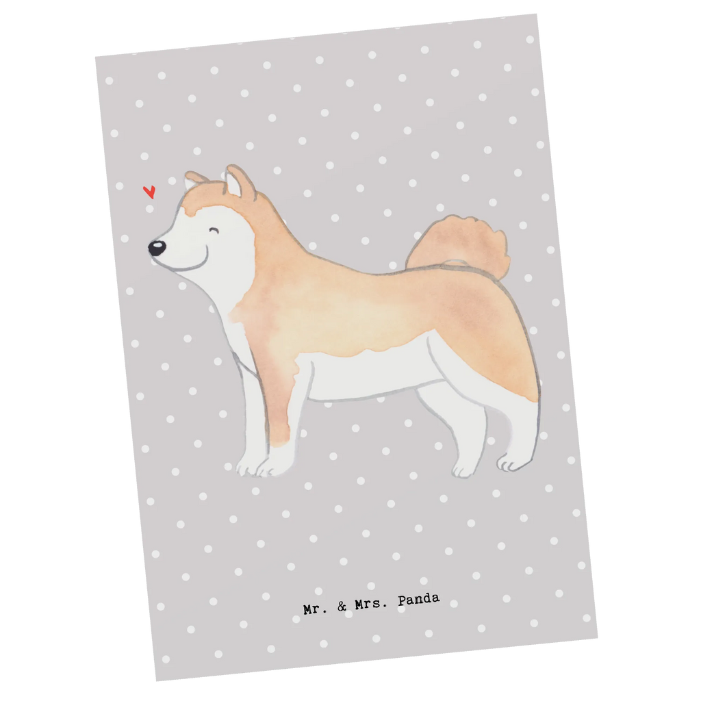 Postkarte Akita Inu Lebensretter Postkarte, Karte, Geschenkkarte, Grußkarte, Einladung, Ansichtskarte, Geburtstagskarte, Einladungskarte, Dankeskarte, Ansichtskarten, Einladung Geburtstag, Einladungskarten Geburtstag, Hund, Hunderasse, Rassehund, Hundebesitzer, Geschenk, Tierfreund, Schenken, Welpe