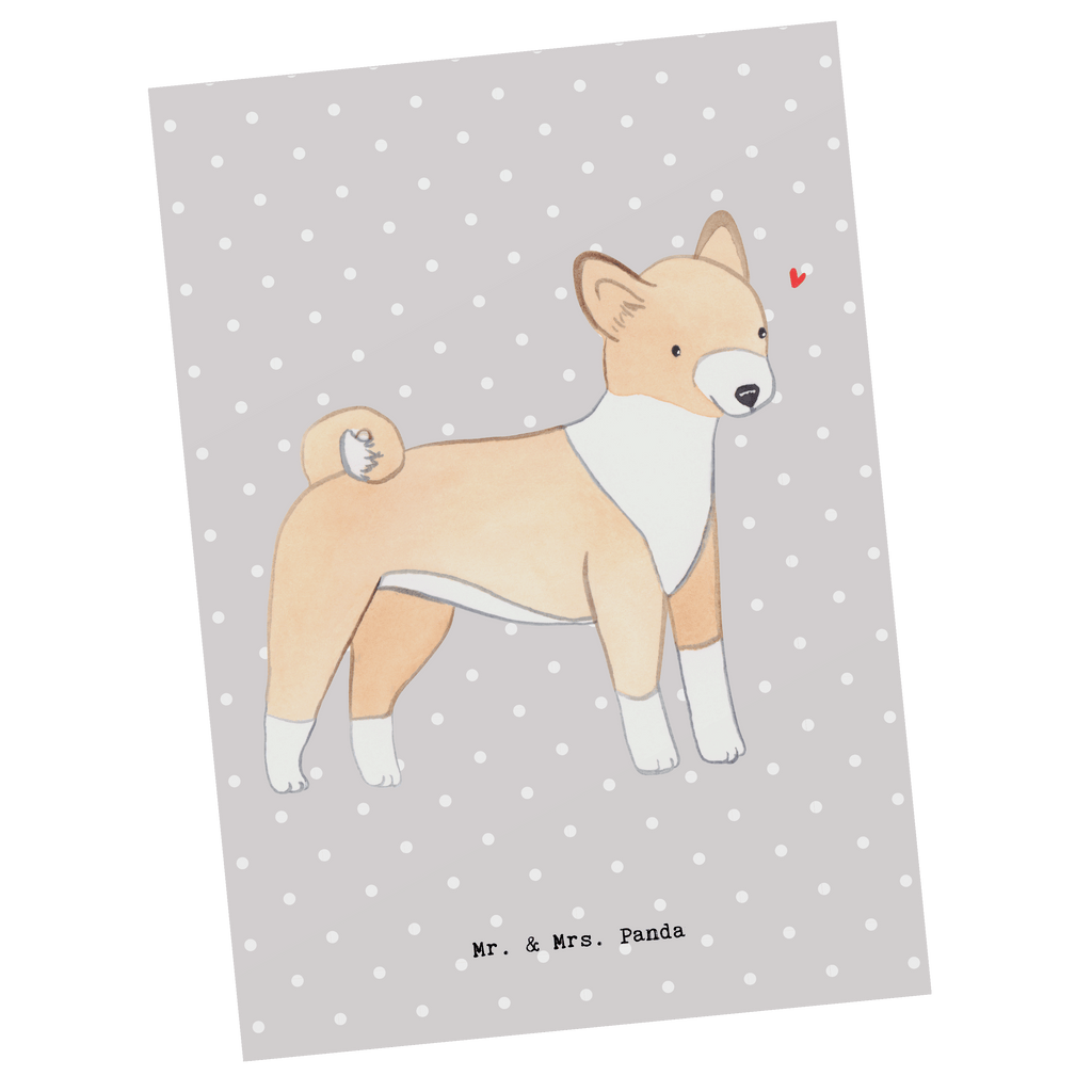 Postkarte Basenji Lebensretter Postkarte, Karte, Geschenkkarte, Grußkarte, Einladung, Ansichtskarte, Geburtstagskarte, Einladungskarte, Dankeskarte, Ansichtskarten, Einladung Geburtstag, Einladungskarten Geburtstag, Hund, Hunderasse, Rassehund, Hundebesitzer, Geschenk, Tierfreund, Schenken, Welpe, Kongo-Terrier, Basenji