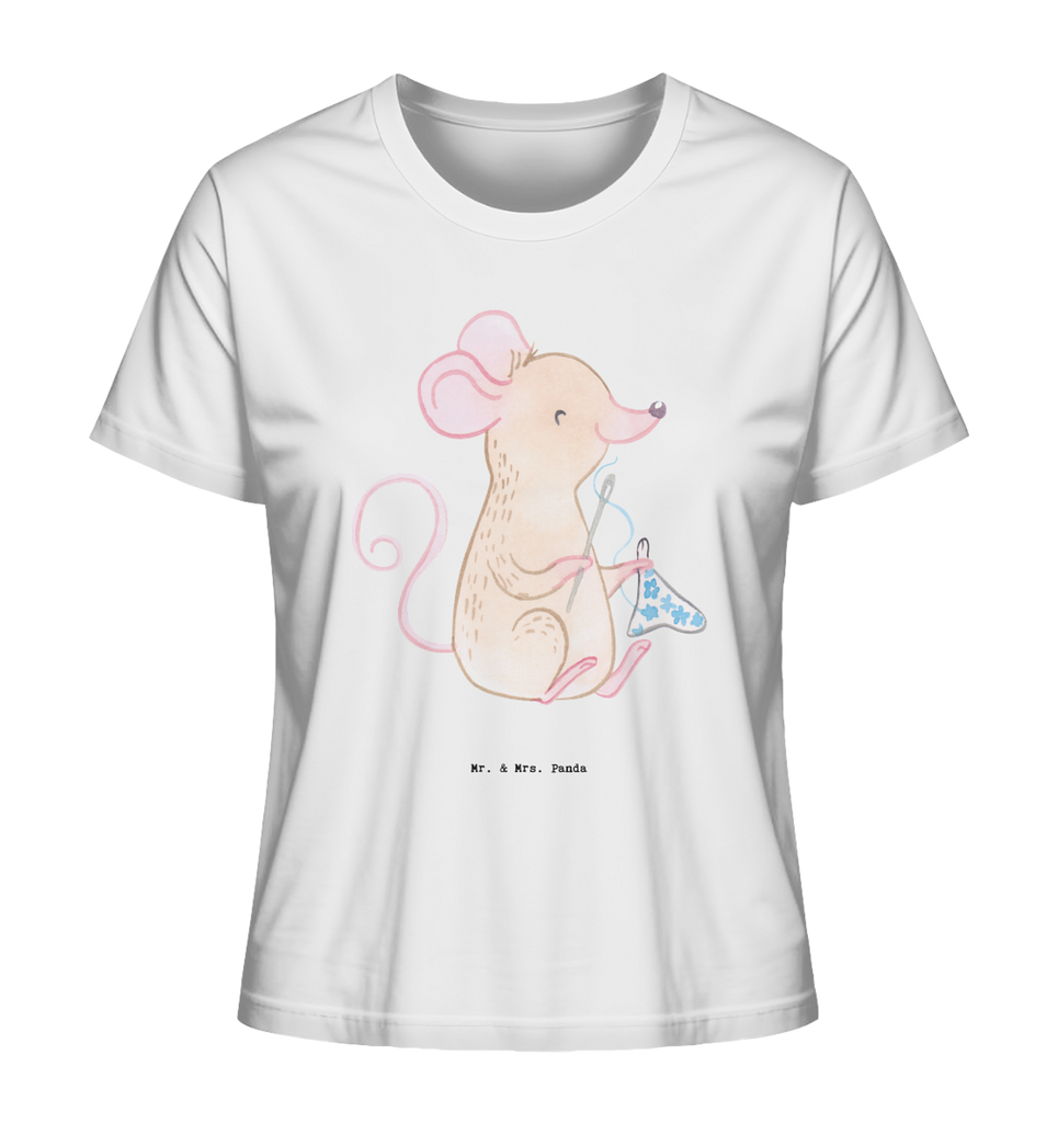 Shirt Damen Maus Nähen T-Shirt, Shirt, Tshirt, Lustiges T-Shirt, T-Shirt mit Spruch, Party, Junggesellenabschied, Jubiläum, Geburstag, Herrn, Damen, Männer, Frauen, Schlafshirt, Nachthemd, Sprüche, Geschenk, Sport, Sportart, Hobby, Schenken, Danke, Dankeschön, Auszeichnung, Gewinn, Sportler, Nähen, kreatives Hobby, Nähkurs, Nähmaschine, DIY