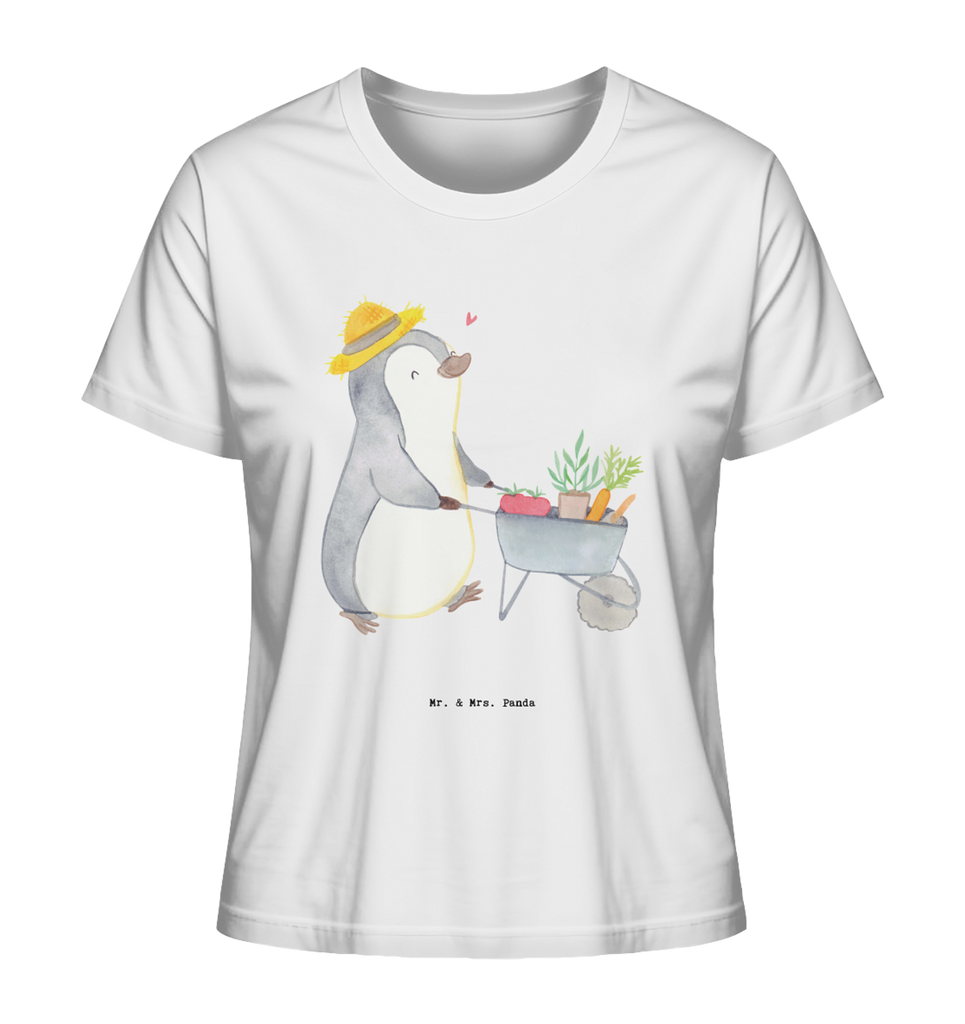 Shirt Damen Pinguin Gartenarbeit T-Shirt, Shirt, Tshirt, Lustiges T-Shirt, T-Shirt mit Spruch, Party, Junggesellenabschied, Jubiläum, Geburstag, Herrn, Damen, Männer, Frauen, Schlafshirt, Nachthemd, Sprüche, Geschenk, Sport, Sportart, Hobby, Schenken, Danke, Dankeschön, Auszeichnung, Gewinn, Sportler, Gartenarbeit, Urban gardening, Gärtnern, Gartenpflege