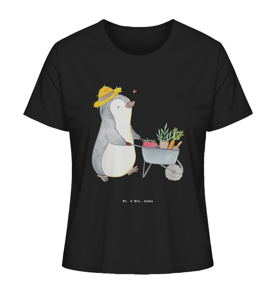 Shirt Damen Pinguin Gartenarbeit T-Shirt, Shirt, Tshirt, Lustiges T-Shirt, T-Shirt mit Spruch, Party, Junggesellenabschied, Jubiläum, Geburstag, Herrn, Damen, Männer, Frauen, Schlafshirt, Nachthemd, Sprüche, Geschenk, Sport, Sportart, Hobby, Schenken, Danke, Dankeschön, Auszeichnung, Gewinn, Sportler, Gartenarbeit, Urban gardening, Gärtnern, Gartenpflege