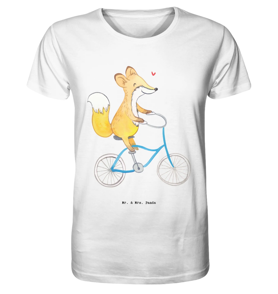 Shirt Herren Fuchs Fahrrad fahren T-Shirt, Shirt, Tshirt, Lustiges T-Shirt, T-Shirt mit Spruch, Party, Junggesellenabschied, Jubiläum, Geburstag, Herrn, Damen, Männer, Frauen, Schlafshirt, Nachthemd, Sprüche, Geschenk, Sport, Sportart, Hobby, Schenken, Danke, Dankeschön, Auszeichnung, Gewinn, Sportler, Fahrrad fahren, Radeln, Trekking, Mountainbiking, Radsport