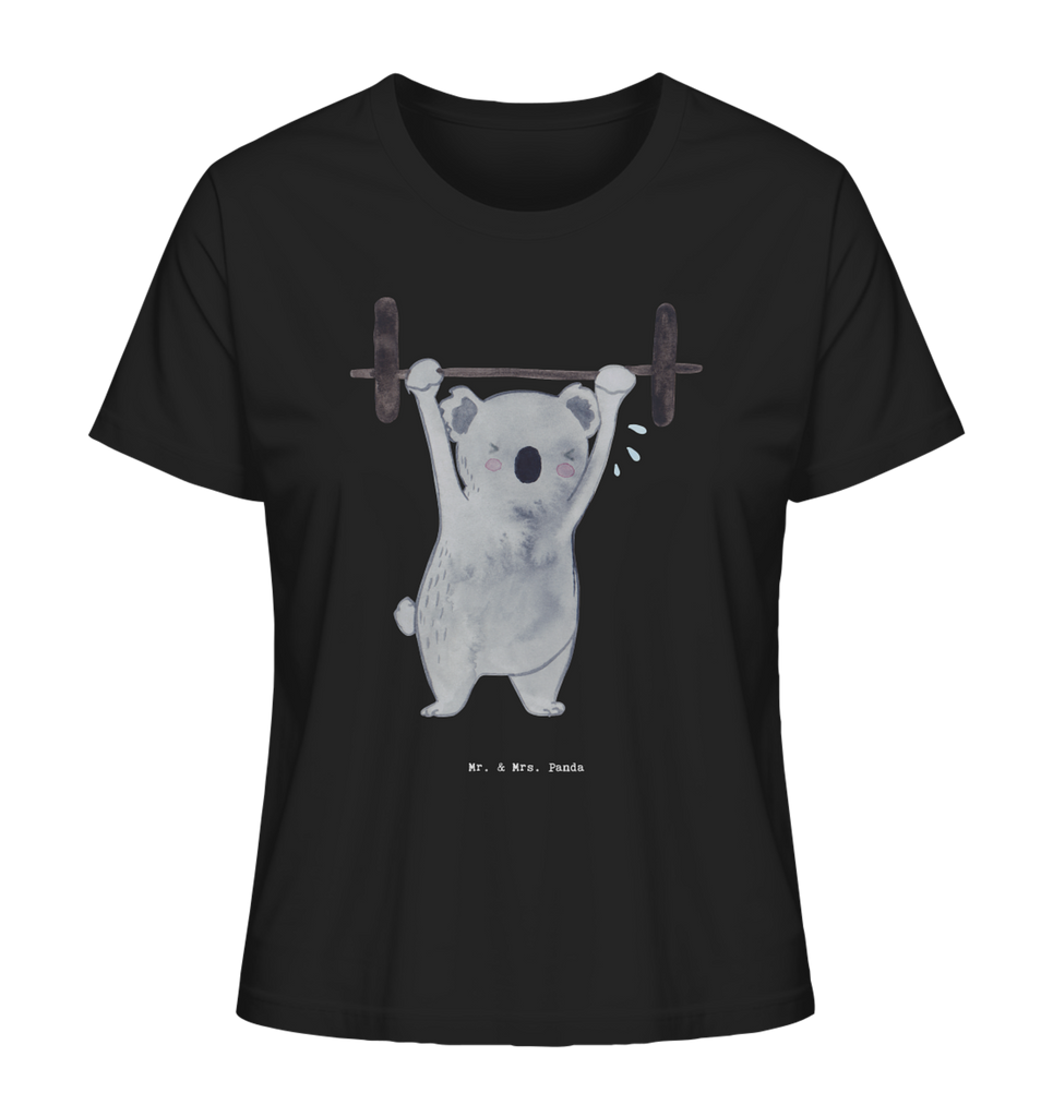 Shirt Damen Koala Crossfit T-Shirt, Shirt, Tshirt, Lustiges T-Shirt, T-Shirt mit Spruch, Party, Junggesellenabschied, Jubiläum, Geburstag, Herrn, Damen, Männer, Frauen, Schlafshirt, Nachthemd, Sprüche, Geschenk, Sport, Sportart, Hobby, Schenken, Danke, Dankeschön, Auszeichnung, Gewinn, Sportler, Crossfit, Wettkampfsport, Sportschule