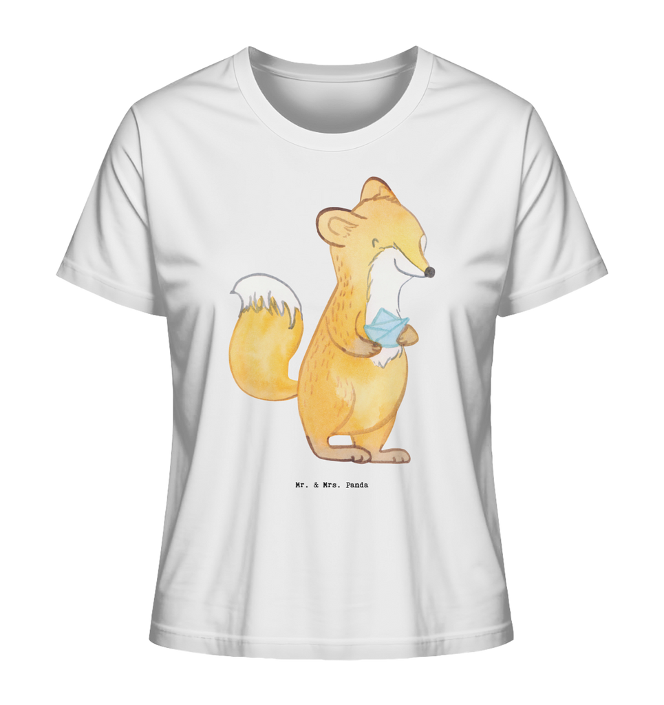 Shirt Damen Fuchs Origami T-Shirt, Shirt, Tshirt, Lustiges T-Shirt, T-Shirt mit Spruch, Party, Junggesellenabschied, Jubiläum, Geburstag, Herrn, Damen, Männer, Frauen, Schlafshirt, Nachthemd, Sprüche, Geschenk, Sport, Sportart, Hobby, Schenken, Danke, Dankeschön, Auszeichnung, Gewinn, Sportler, Origami, Papierfalten, Basteln, japanische Faltkunst, DIY