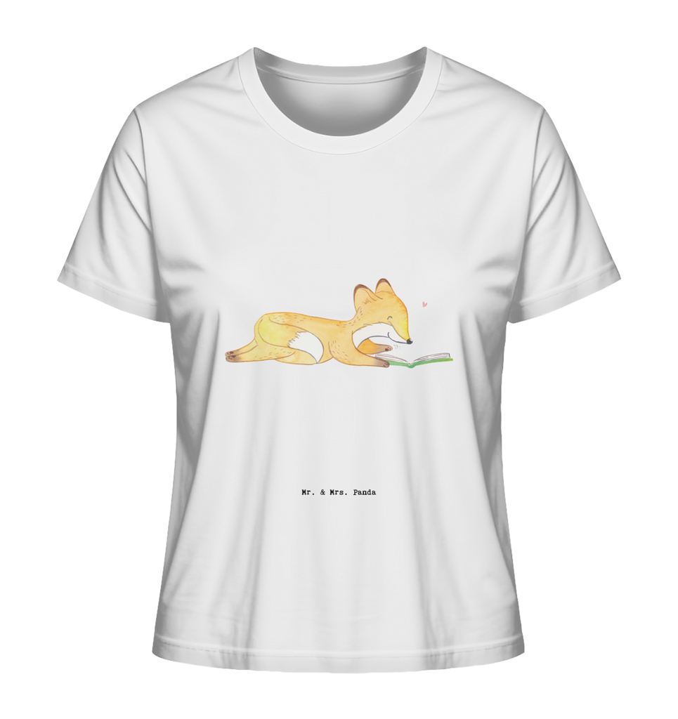 Shirt Damen Fuchs Lesen T-Shirt, Shirt, Tshirt, Lustiges T-Shirt, T-Shirt mit Spruch, Party, Junggesellenabschied, Jubiläum, Geburstag, Herrn, Damen, Männer, Frauen, Schlafshirt, Nachthemd, Sprüche, Geschenk, Sport, Sportart, Hobby, Schenken, Danke, Dankeschön, Auszeichnung, Gewinn, Sportler, lesen, Bücher lesen, Bücherwurm