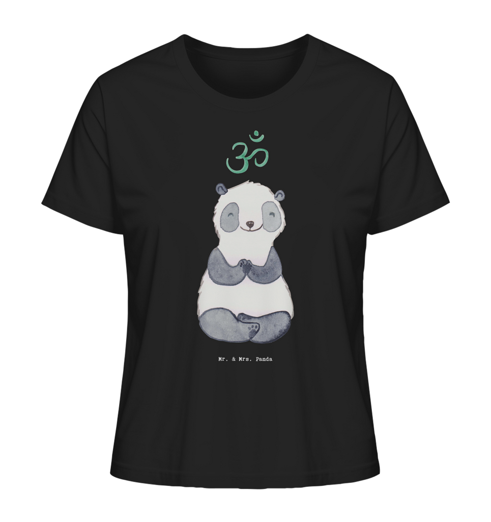 Shirt Damen Panda Meditieren T-Shirt, Shirt, Tshirt, Lustiges T-Shirt, T-Shirt mit Spruch, Party, Junggesellenabschied, Jubiläum, Geburstag, Herrn, Damen, Männer, Frauen, Schlafshirt, Nachthemd, Sprüche, Geschenk, Sport, Sportart, Hobby, Schenken, Danke, Dankeschön, Auszeichnung, Gewinn, Sportler, Meditieren, Meditation, Meditationskurs