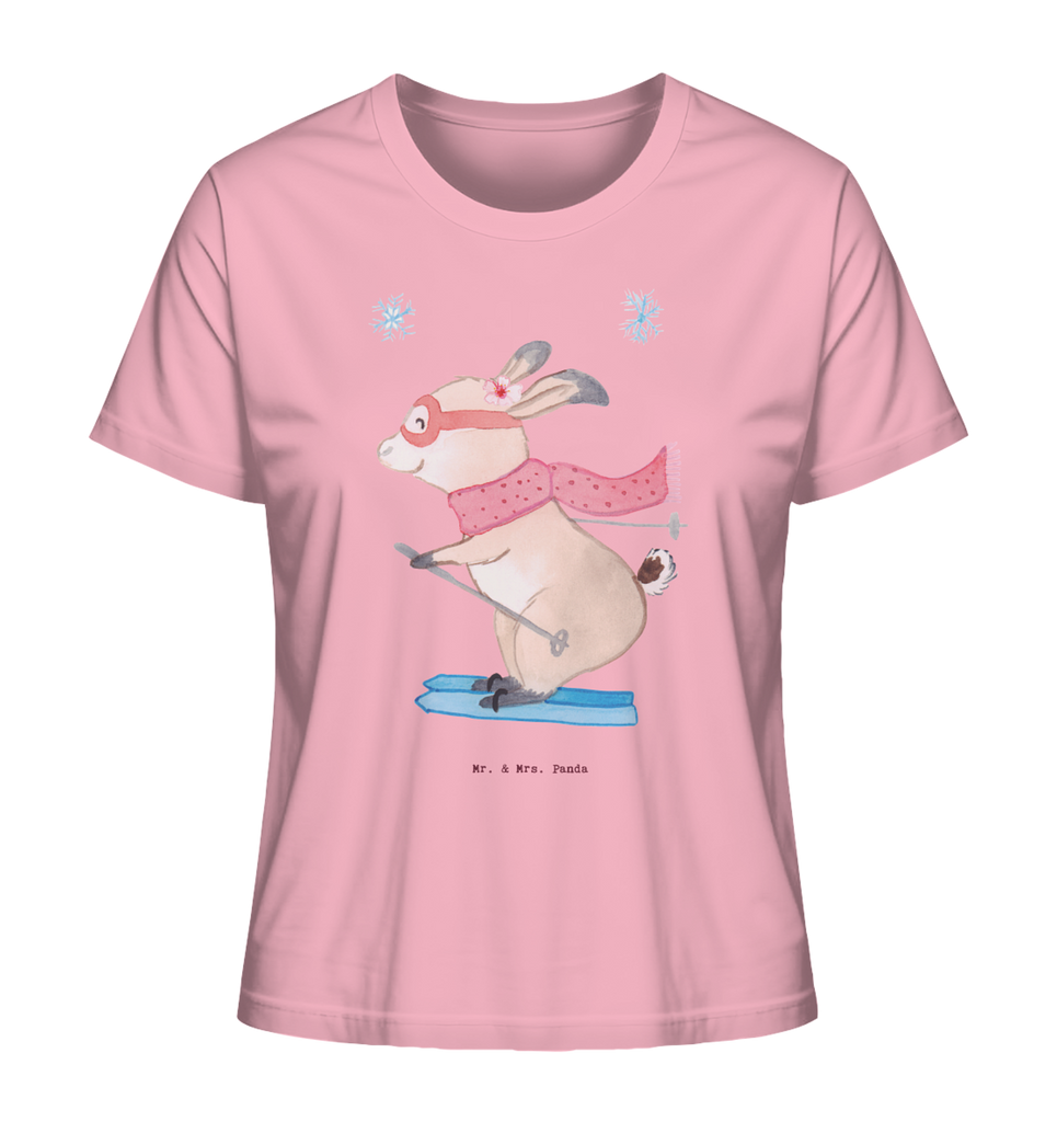 Shirt Damen Hase Skifahren T-Shirt, Shirt, Tshirt, Lustiges T-Shirt, T-Shirt mit Spruch, Party, Junggesellenabschied, Jubiläum, Geburstag, Herrn, Damen, Männer, Frauen, Schlafshirt, Nachthemd, Sprüche, Geschenk, Sport, Sportart, Hobby, Schenken, Danke, Dankeschön, Auszeichnung, Gewinn, Sportler, Ski fahren, Skifahren, Skisport, Skiwettbewerb, Skirennen