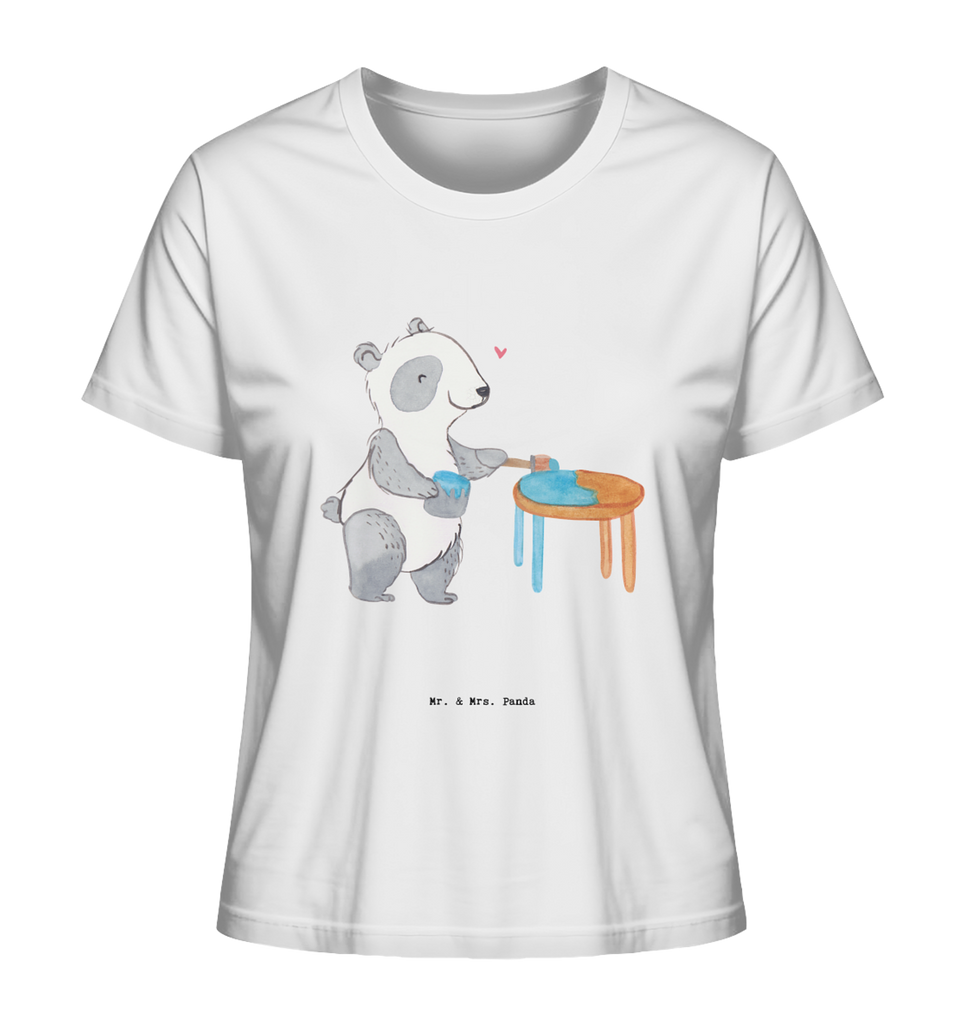 Shirt Damen Panda Möbel restaurieren T-Shirt, Shirt, Tshirt, Lustiges T-Shirt, T-Shirt mit Spruch, Party, Junggesellenabschied, Jubiläum, Geburstag, Herrn, Damen, Männer, Frauen, Schlafshirt, Nachthemd, Sprüche, Geschenk, Sport, Sportart, Hobby, Schenken, Danke, Dankeschön, Auszeichnung, Gewinn, Sportler, Möbel restaurieren, antike Möbel restaurieren, Handwerk, Restaurator