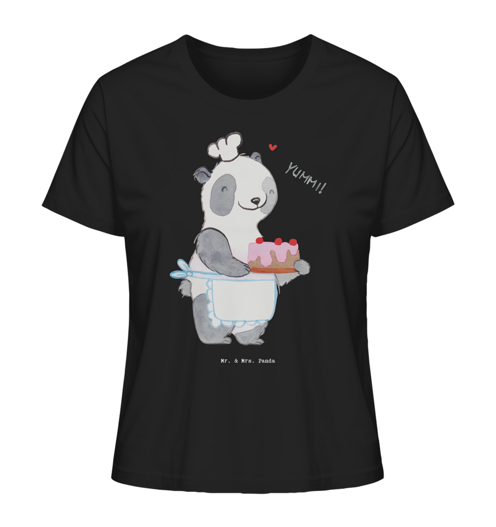 Shirt Damen Panda Backen T-Shirt, Shirt, Tshirt, Lustiges T-Shirt, T-Shirt mit Spruch, Party, Junggesellenabschied, Jubiläum, Geburstag, Herrn, Damen, Männer, Frauen, Schlafshirt, Nachthemd, Sprüche, Geschenk, Sport, Sportart, Hobby, Schenken, Danke, Dankeschön, Auszeichnung, Gewinn, Sportler, backen, Hobbybäcker, Kuchen backen