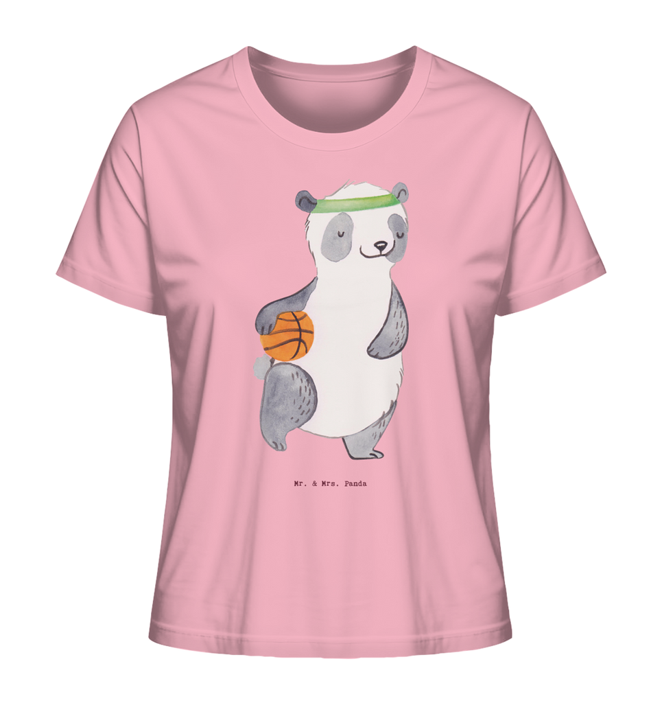 Shirt Damen Panda Basketball T-Shirt, Shirt, Tshirt, Lustiges T-Shirt, T-Shirt mit Spruch, Party, Junggesellenabschied, Jubiläum, Geburstag, Herrn, Damen, Männer, Frauen, Schlafshirt, Nachthemd, Sprüche, Geschenk, Sport, Sportart, Hobby, Schenken, Danke, Dankeschön, Auszeichnung, Gewinn, Sportler, Basketball, Basketball Verein, Basketball Verband, Basketballplatz