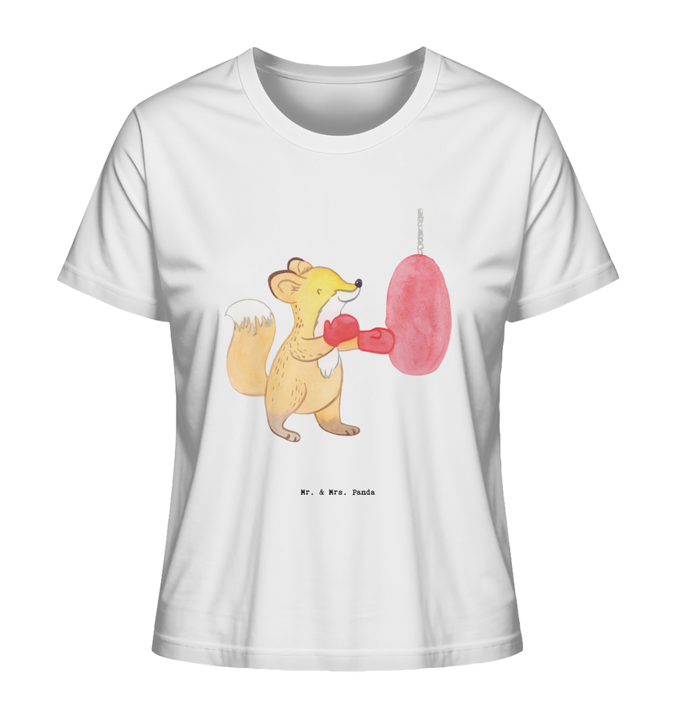 Shirt Damen Fuchs Boxen T-Shirt, Shirt, Tshirt, Lustiges T-Shirt, T-Shirt mit Spruch, Party, Junggesellenabschied, Jubiläum, Geburstag, Herrn, Damen, Männer, Frauen, Schlafshirt, Nachthemd, Sprüche, Geschenk, Sport, Sportart, Hobby, Schenken, Danke, Dankeschön, Auszeichnung, Gewinn, Sportler, Boxen, Boxkampf, Boxtraining