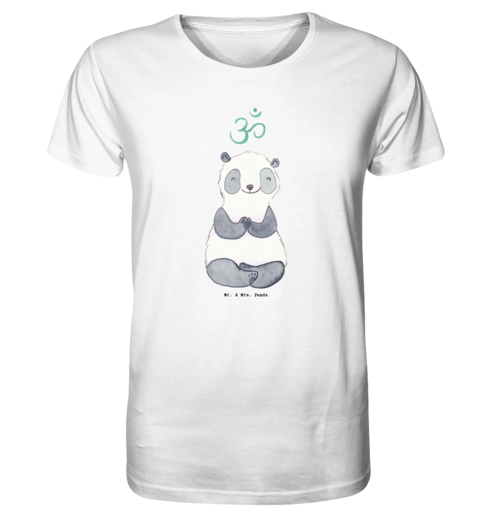 Shirt Herren Panda Meditieren T-Shirt, Shirt, Tshirt, Lustiges T-Shirt, T-Shirt mit Spruch, Party, Junggesellenabschied, Jubiläum, Geburstag, Herrn, Damen, Männer, Frauen, Schlafshirt, Nachthemd, Sprüche, Geschenk, Sport, Sportart, Hobby, Schenken, Danke, Dankeschön, Auszeichnung, Gewinn, Sportler, Meditieren, Meditation, Meditationskurs