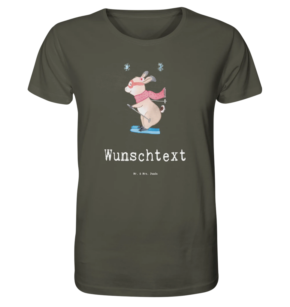 Personalisiertes Shirt Herren Hase Skifahren T-Shirt, Shirt, Tshirt, Lustiges T-Shirt, T-Shirt mit Spruch, Party, Junggesellenabschied, Jubiläum, Geburstag, Herrn, Damen, Männer, Frauen, Schlafshirt, Nachthemd, Sprüche, Geschenk, Sport, Sportart, Hobby, Schenken, Danke, Dankeschön, Auszeichnung, Gewinn, Sportler, Ski fahren, Skifahren, Skisport, Skiwettbewerb, Skirennen