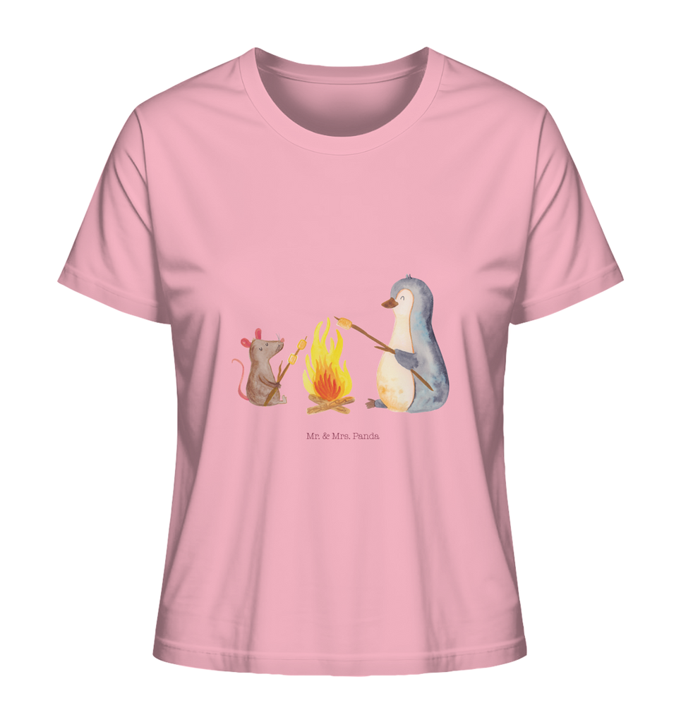 Shirt Damen Pinguin Lagerfeuer T-Shirt, Shirt, Tshirt, Lustiges T-Shirt, T-Shirt mit Spruch, Party, Junggesellenabschied, Jubiläum, Geburstag, Herrn, Damen, Männer, Frauen, Schlafshirt, Nachthemd, Sprüche, Pinguin, Maus, Pinguine, Lagerfeuer, Leben, Arbeit, Job, Motivation, Büro, Büroalltag, Lebensspruch, Lebensmotivation, Neustart, Liebe, grillen, Feuer, Marshmallows