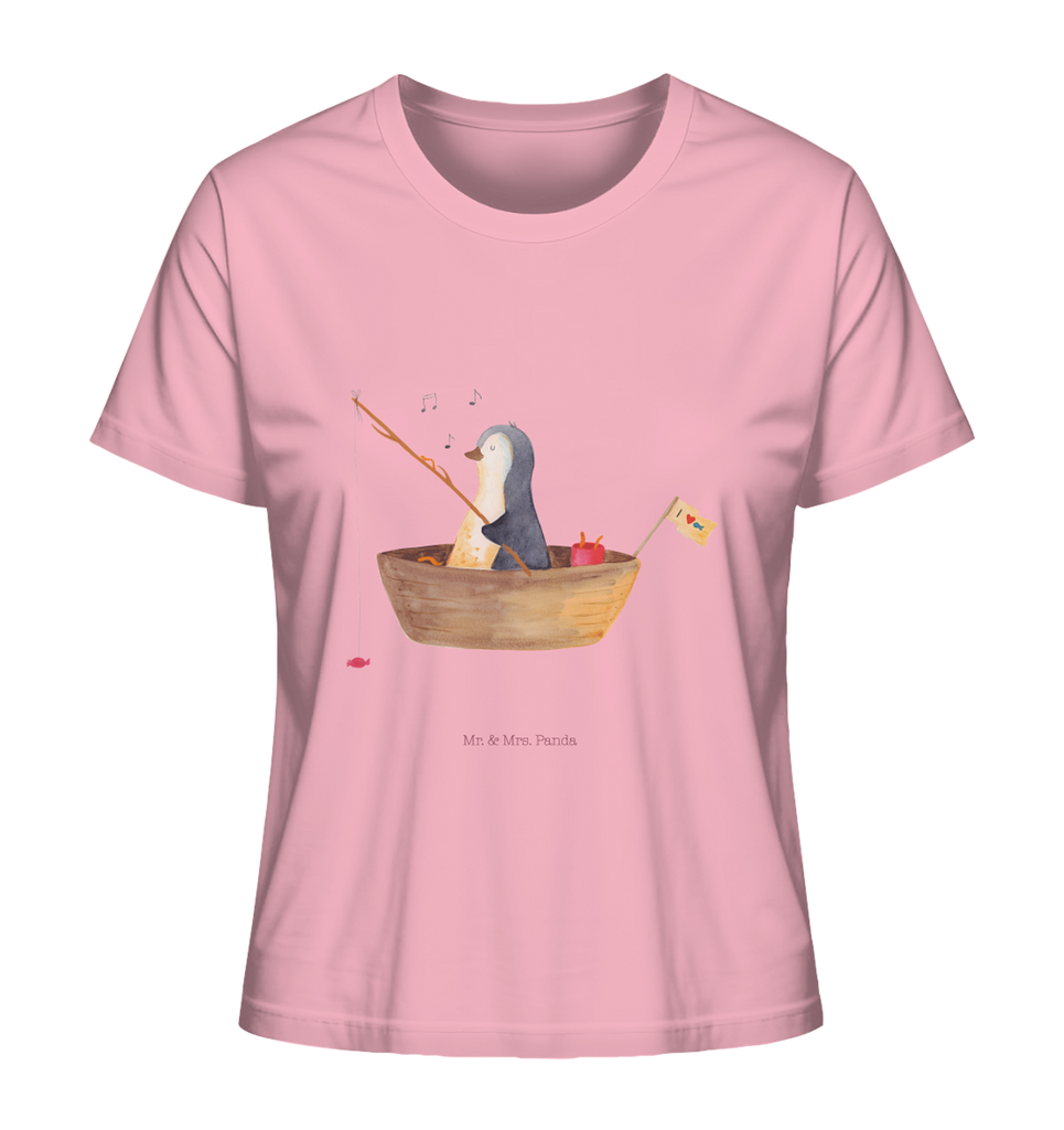 Shirt Damen Pinguin Angelboot T-Shirt, Shirt, Tshirt, Lustiges T-Shirt, T-Shirt mit Spruch, Party, Junggesellenabschied, Jubiläum, Geburstag, Herrn, Damen, Männer, Frauen, Schlafshirt, Nachthemd, Sprüche, Pinguin, Pinguine, Angeln, Boot, Angelboot, Lebenslust, Leben, genießen, Motivation, Neustart, Neuanfang, Trennung, Scheidung, Geschenkidee Liebeskummer