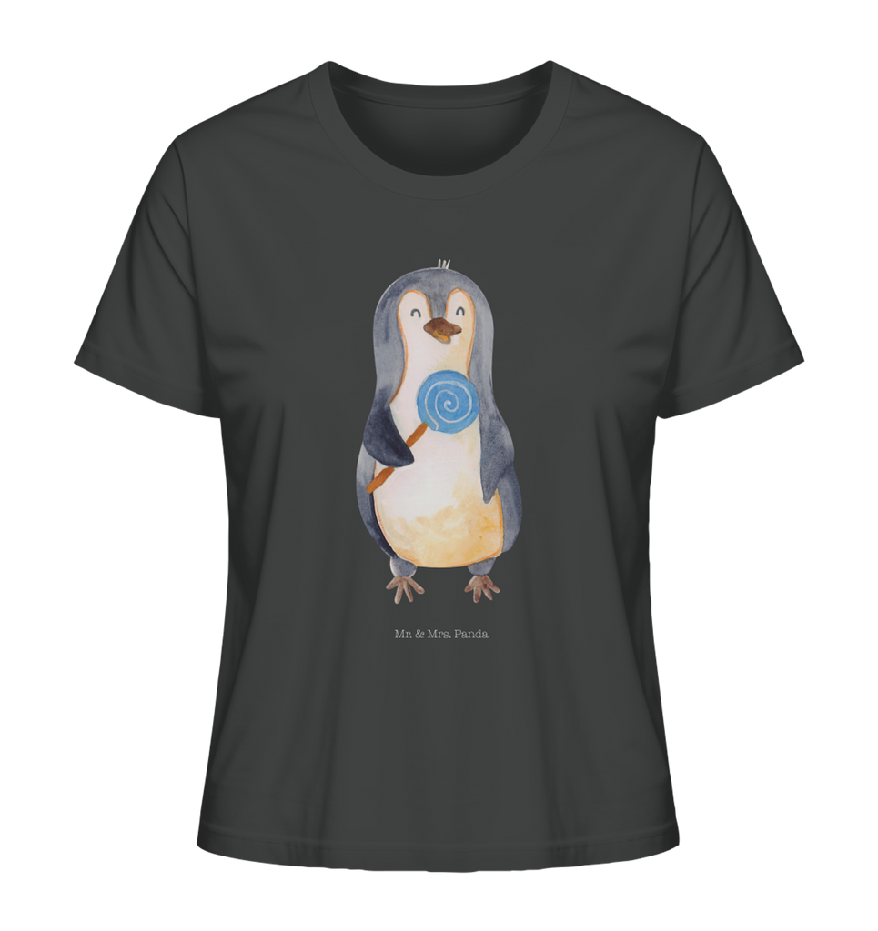 Shirt Damen Pinguin Lolli T-Shirt, Shirt, Tshirt, Lustiges T-Shirt, T-Shirt mit Spruch, Party, Junggesellenabschied, Jubiläum, Geburstag, Herrn, Damen, Männer, Frauen, Schlafshirt, Nachthemd, Sprüche, Pinguin, Pinguine, Lolli, Süßigkeiten, Blödsinn, Spruch, Rebell, Gauner, Ganove, Rabauke