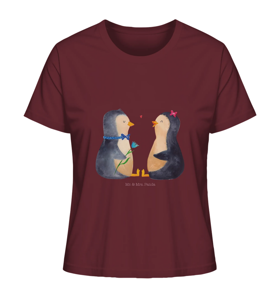 Shirt Damen Pinguin Pärchen T-Shirt, Shirt, Tshirt, Lustiges T-Shirt, T-Shirt mit Spruch, Party, Junggesellenabschied, Jubiläum, Geburstag, Herrn, Damen, Männer, Frauen, Schlafshirt, Nachthemd, Sprüche, Pinguin, Pinguine, Liebe, Liebespaar, Liebesbeweis, Liebesgeschenk, Verlobung, Jahrestag, Hochzeitstag, Hochzeit, Hochzeitsgeschenk, große Liebe, Traumpaar