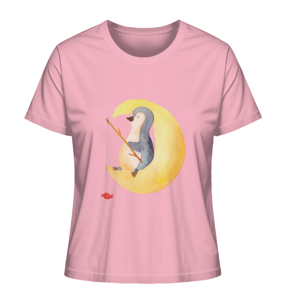 Shirt Damen Pinguin Mond T-Shirt, Shirt, Tshirt, Lustiges T-Shirt, T-Shirt mit Spruch, Party, Junggesellenabschied, Jubiläum, Geburstag, Herrn, Damen, Männer, Frauen, Schlafshirt, Nachthemd, Sprüche, Pinguin, Pinguine, Spruch, schlafen, Nachtruhe, Einschlafen, Schlafzimmer, Schlafstörungen, Gästezimmer