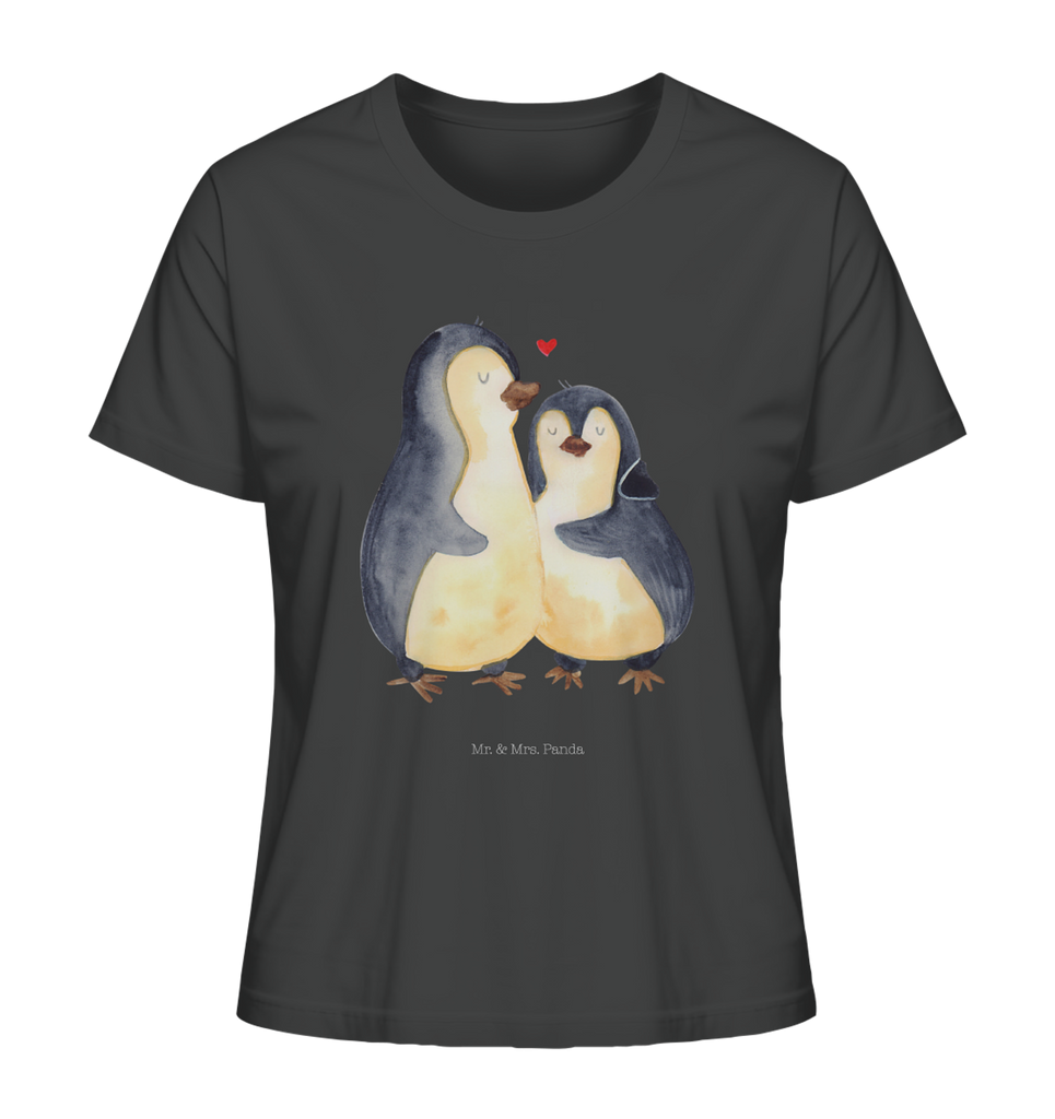 Shirt Damen Pinguin umarmen T-Shirt, Shirt, Tshirt, Lustiges T-Shirt, T-Shirt mit Spruch, Party, Junggesellenabschied, Jubiläum, Geburstag, Herrn, Damen, Männer, Frauen, Schlafshirt, Nachthemd, Sprüche, Pinguin, Liebe, Liebespaar, Liebesbeweis, Liebesgeschenk, Verlobung, Jahrestag, Hochzeitstag, Hochzeit, Hochzeitsgeschenk