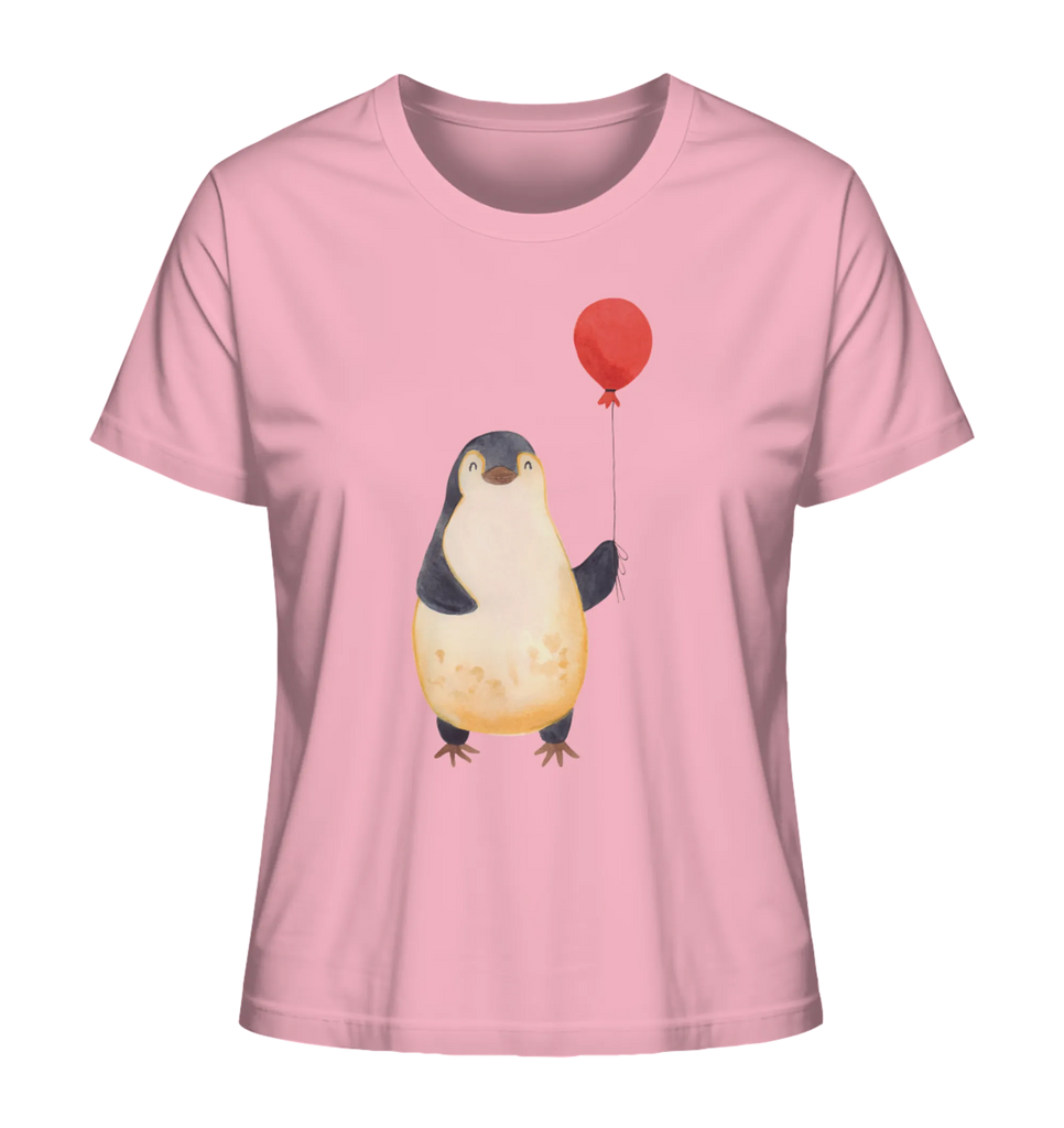 Shirt Damen Pinguin Luftballon T-Shirt, Shirt, Tshirt, Lustiges T-Shirt, T-Shirt mit Spruch, Party, Junggesellenabschied, Jubiläum, Geburstag, Herrn, Damen, Männer, Frauen, Schlafshirt, Nachthemd, Sprüche, Pinguin, Pinguine, Luftballon, Tagträume, Lebenslust, Geschenk Freundin, Geschenkidee, beste Freundin, Motivation, Neustart, neues Leben, Liebe, Glück