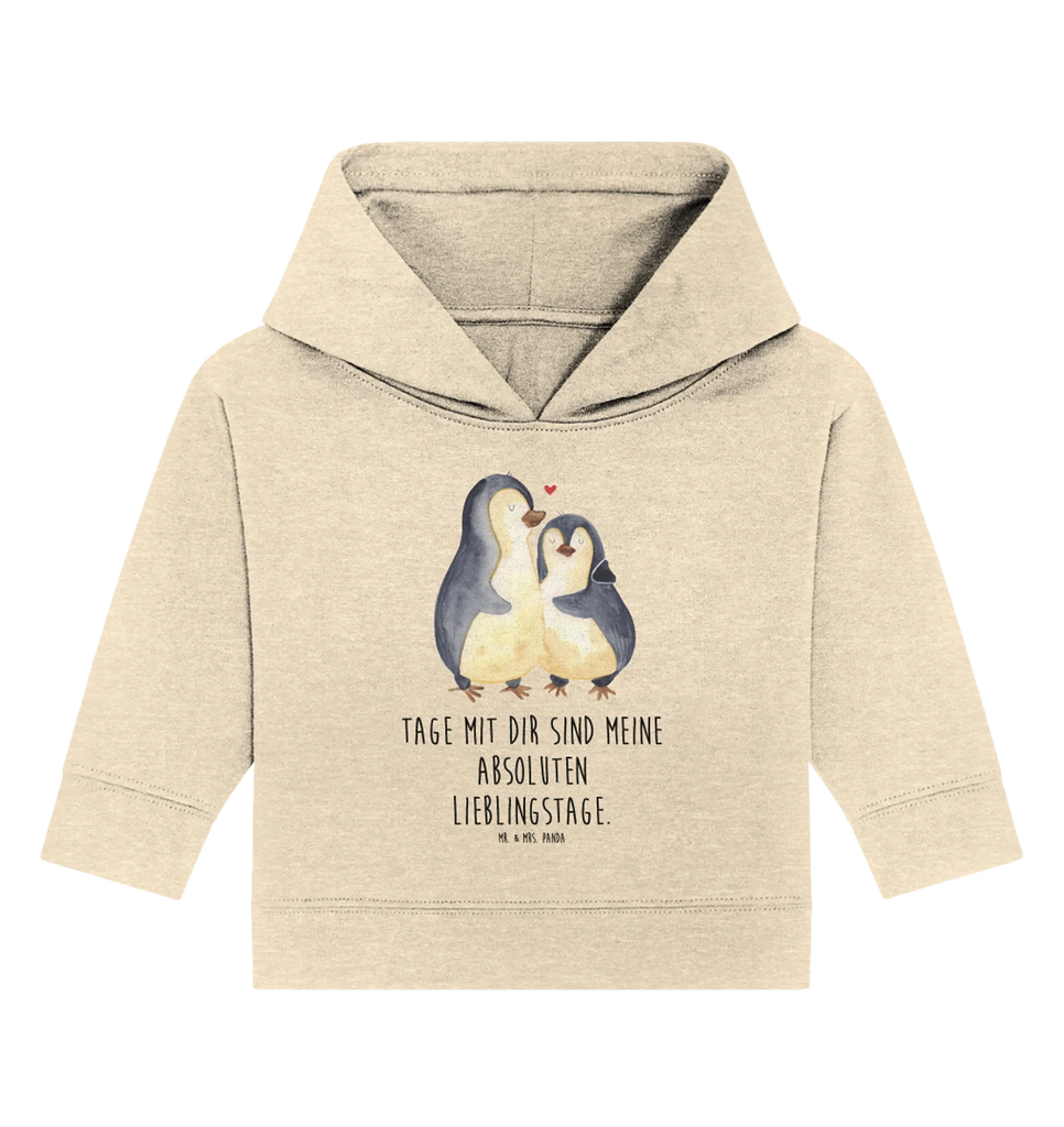 Organic Baby Hoodie Pinguin umarmen Baby Kapuzenshirt, Baby Kapuzensweatshirt, Baby Hoodie, Baby Pullover, Pinguin, Liebe, Liebespaar, Liebesbeweis, Liebesgeschenk, Verlobung, Jahrestag, Hochzeitstag, Hochzeit, Hochzeitsgeschenk