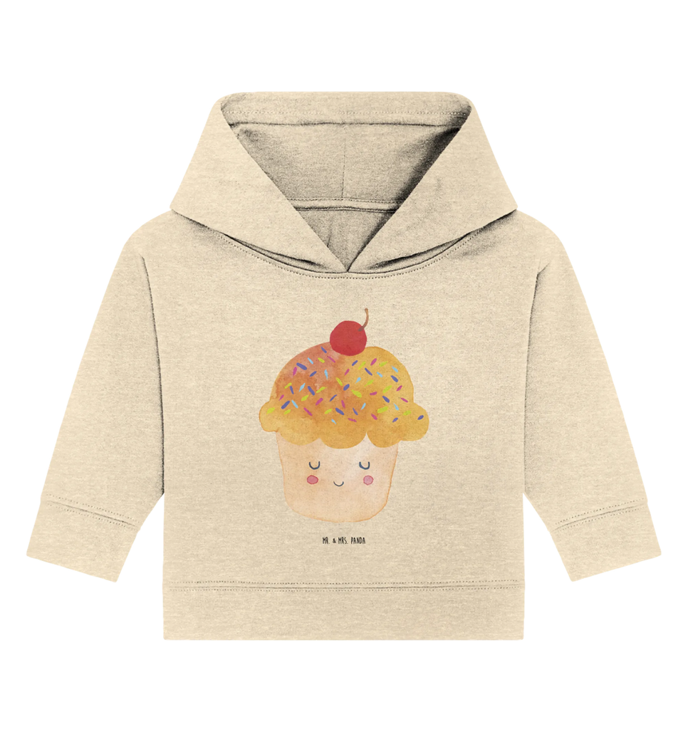 Organic Baby Hoodie Cupcake Baby Kapuzenshirt, Baby Kapuzensweatshirt, Baby Hoodie, Baby Pullover, Tiermotive, Gute Laune, lustige Sprüche, Tiere, Cupcakes, Muffin, Wunder, Küche Deko, Küche Spruch, Backen Geschenk, Geschenk Koch, Motivation Sprüche