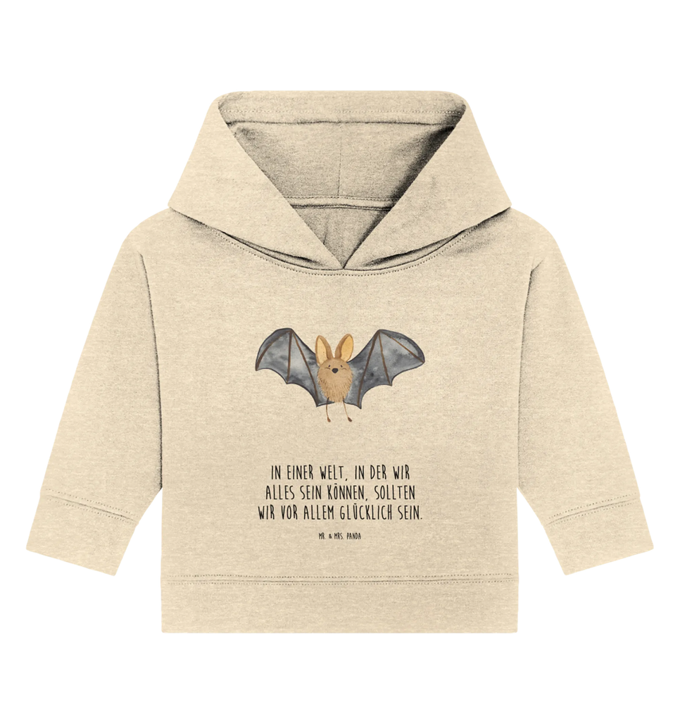 Organic Baby Hoodie bat wing Baby Kapuzenshirt, Baby Kapuzensweatshirt, Baby Hoodie, Baby Pullover, Tiermotive, Gute Laune, lustige Sprüche, Tiere
