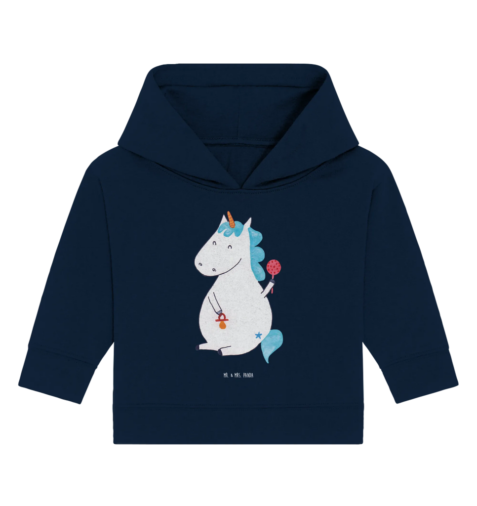 Organic Baby Hoodie Einhorn Baby Baby Kapuzenshirt, Baby Kapuzensweatshirt, Baby Hoodie, Baby Pullover, Einhorn, Einhörner, Einhorn Deko, Pegasus, Unicorn, Mutter, Geburt, Geburtstag, erstes Kind, Baby, Babyglück, Nachwuchs, Eltern, Party, Kind, Schnuller