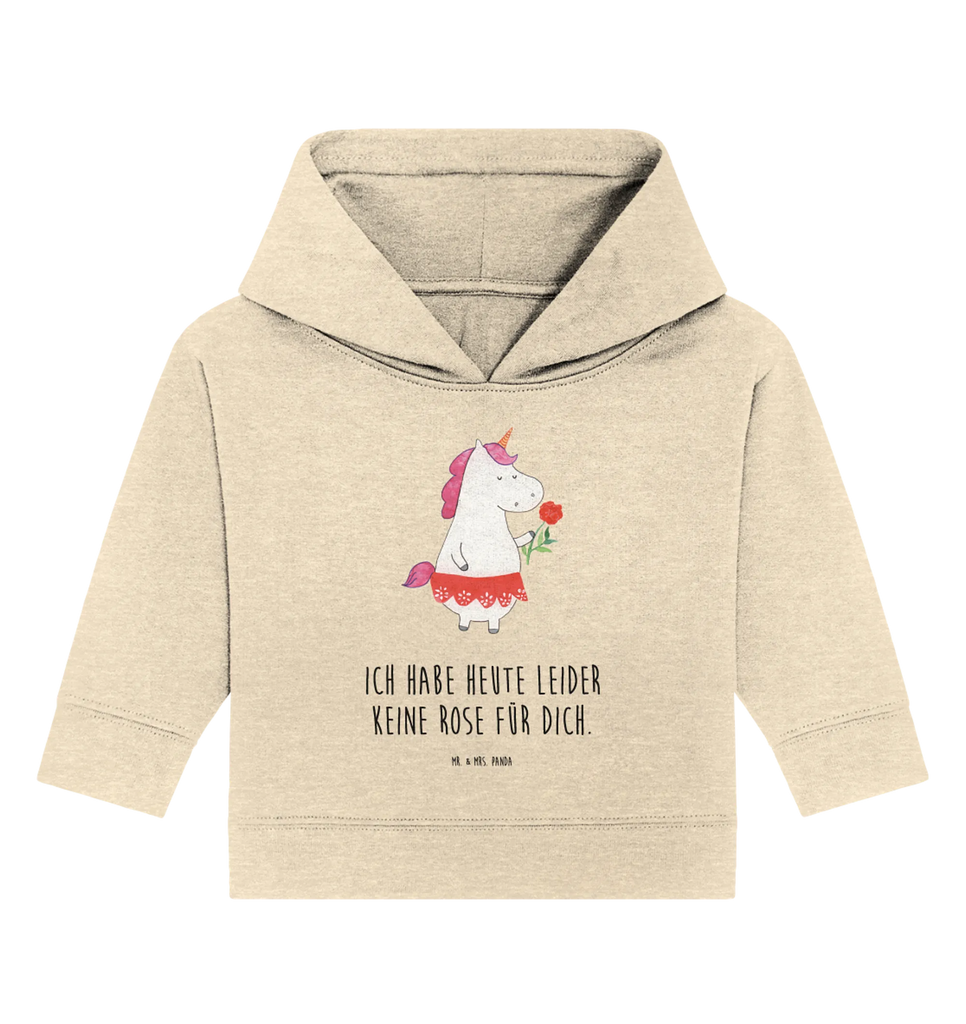 Organic Baby Hoodie Einhorn Dame Baby Kapuzenshirt, Baby Kapuzensweatshirt, Baby Hoodie, Baby Pullover, Einhorn, Einhörner, Einhorn Deko, Pegasus, Unicorn, Dame, Lady, feine Dame, Freundin, Frau, Bachelor, Bachelorette, Abfuhr, Schluss machen, Trennung