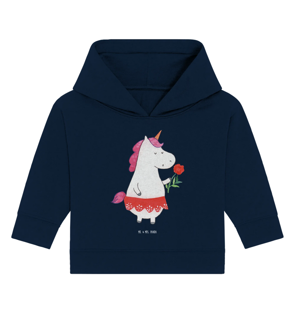 Organic Baby Hoodie Einhorn Dame Baby Kapuzenshirt, Baby Kapuzensweatshirt, Baby Hoodie, Baby Pullover, Einhorn, Einhörner, Einhorn Deko, Pegasus, Unicorn, Dame, Lady, feine Dame, Freundin, Frau, Bachelor, Bachelorette, Abfuhr, Schluss machen, Trennung