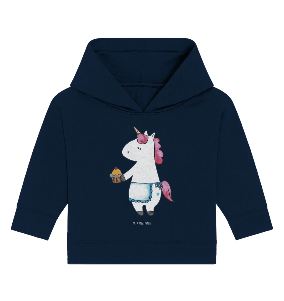 Organic Baby Hoodie Einhorn Muffin Baby Kapuzenshirt, Baby Kapuzensweatshirt, Baby Hoodie, Baby Pullover, Einhorn, Einhörner, Einhorn Deko, Pegasus, Unicorn, Geburtstag, Backen, Muffin, Kekse, Geburtstagsgrüße, Glückwünsche, Liebesgrüße, Grüße