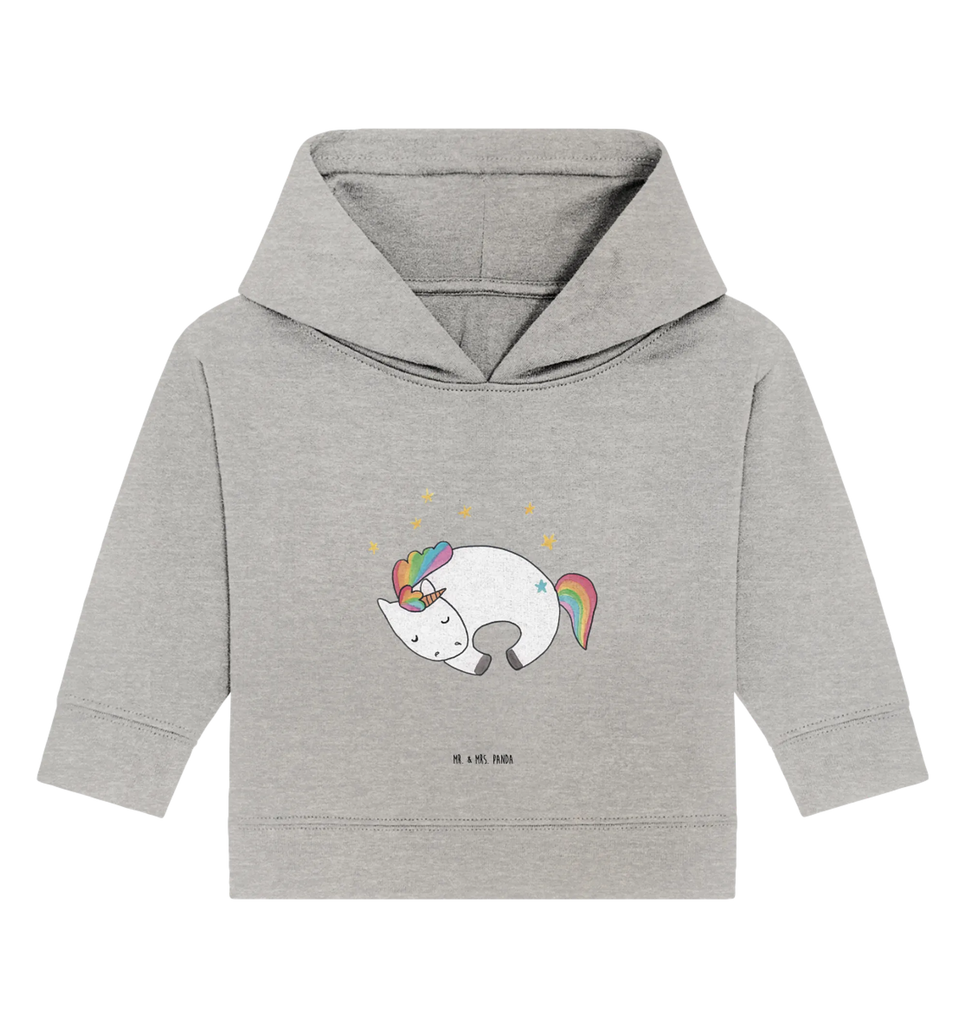 Organic Baby Hoodie Einhorn Nacht Baby Kapuzenshirt, Baby Kapuzensweatshirt, Baby Hoodie, Baby Pullover, Einhorn, Einhörner, Einhorn Deko, Pegasus, Unicorn, Träume, Traum, unicorn, Realität, Menschen, Geschenk, Ruhe, Freundin