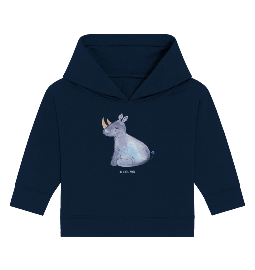 Organic Baby Hoodie Einhorn Nashorn Baby Kapuzenshirt, Baby Kapuzensweatshirt, Baby Hoodie, Baby Pullover, Einhorn, Einhörner, Einhorn Deko, Pegasus, Unicorn, Regenbogen, witzig, lustig, Zoo, Glitzer, Einhornpower, Erwachsenwerden, Nashorn, Nashörner