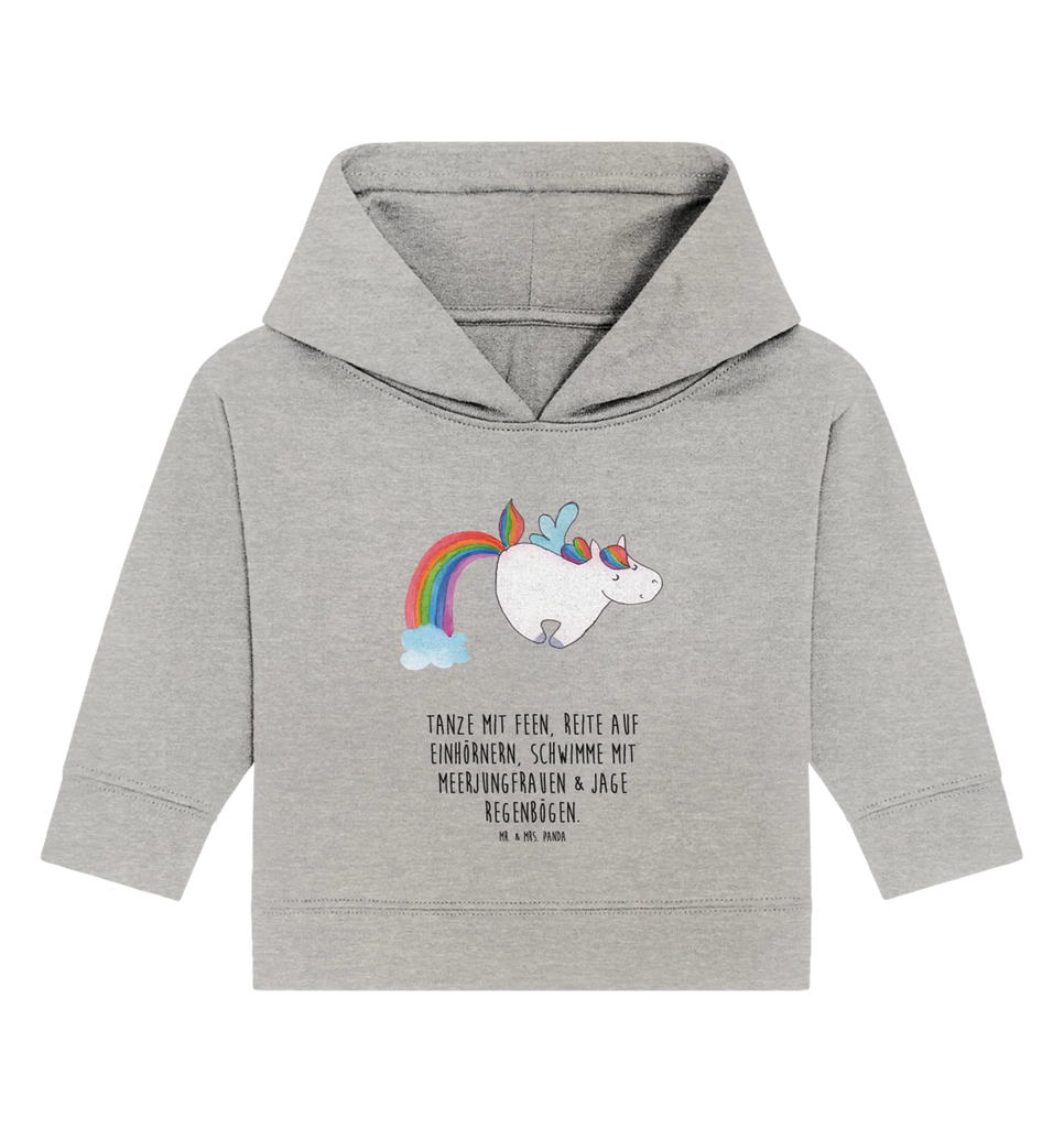 Organic Baby Hoodie Einhorn Fliegendes Pferd Baby Kapuzenshirt, Baby Kapuzensweatshirt, Baby Hoodie, Baby Pullover, Einhorn, Einhörner, Einhorn Deko, Pegasus, Unicorn, Regenbogen, Spielen, Realität, Glitzer, Erwachsenwerden