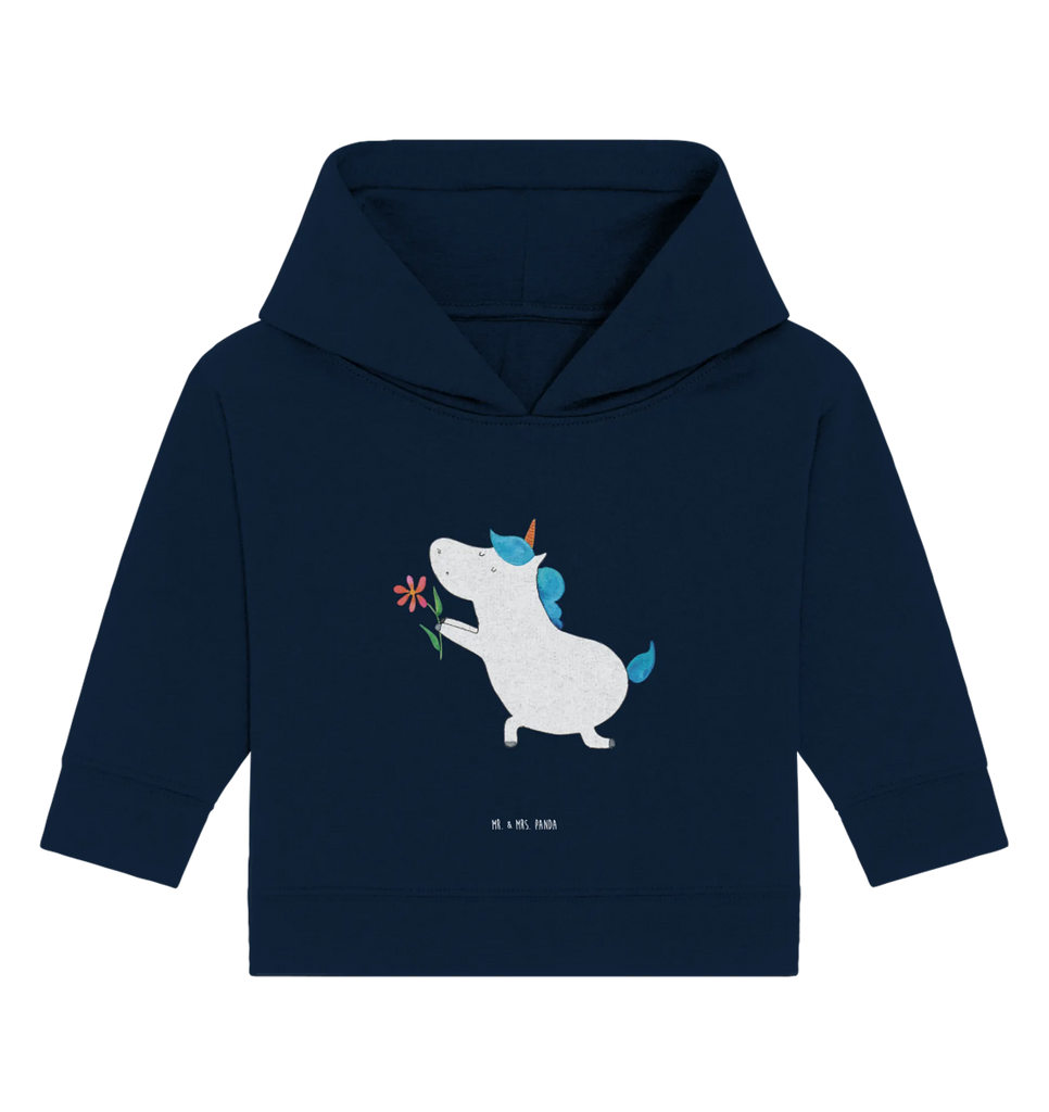 Organic Baby Hoodie Einhorn Blume Baby Kapuzenshirt, Baby Kapuzensweatshirt, Baby Hoodie, Baby Pullover, Einhorn, Einhörner, Einhorn Deko, Pegasus, Unicorn, Liebe, Liebesbeweis, Antrag, Heiratsantrag, Verlobung, Ehepaar, Pärchen, Partner, Freund, Freundin, Ehe, heiraten