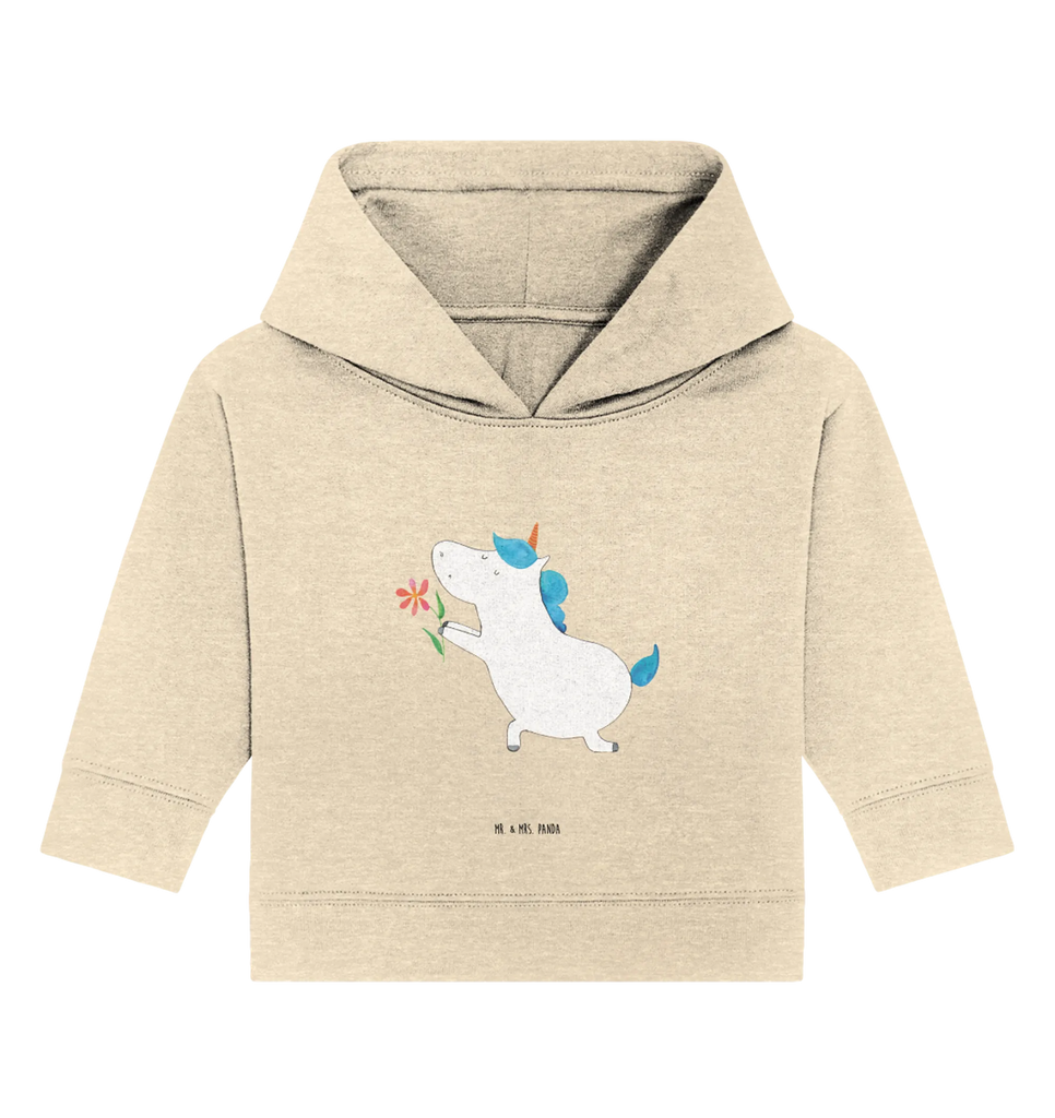 Organic Baby Hoodie Einhorn Blume Baby Kapuzenshirt, Baby Kapuzensweatshirt, Baby Hoodie, Baby Pullover, Einhorn, Einhörner, Einhorn Deko, Pegasus, Unicorn, Liebe, Liebesbeweis, Antrag, Heiratsantrag, Verlobung, Ehepaar, Pärchen, Partner, Freund, Freundin, Ehe, heiraten