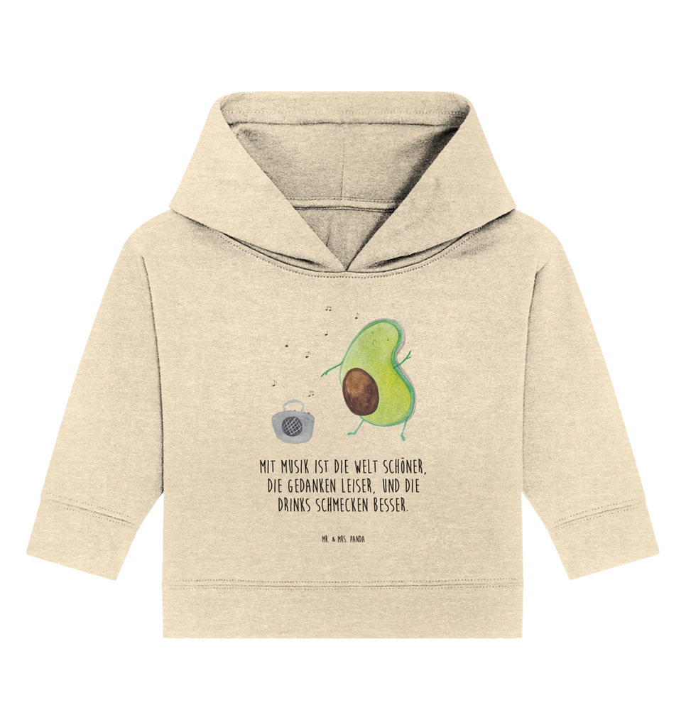 Organic Baby Hoodie Avocado Tanzen Baby Kapuzenshirt, Baby Kapuzensweatshirt, Baby Hoodie, Baby Pullover, Avocado, Veggie, Vegan, Gesund